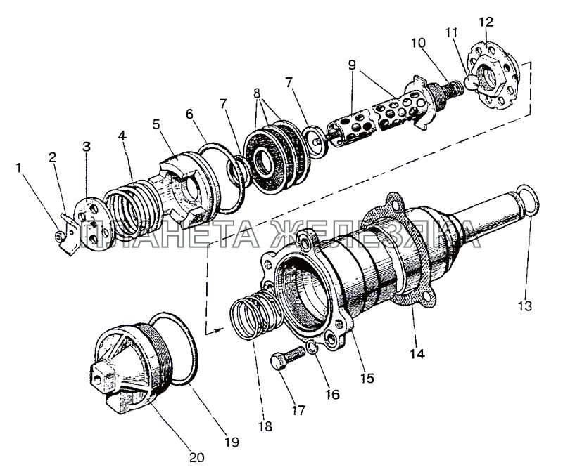 Фильтр МТЗ-1222/1523