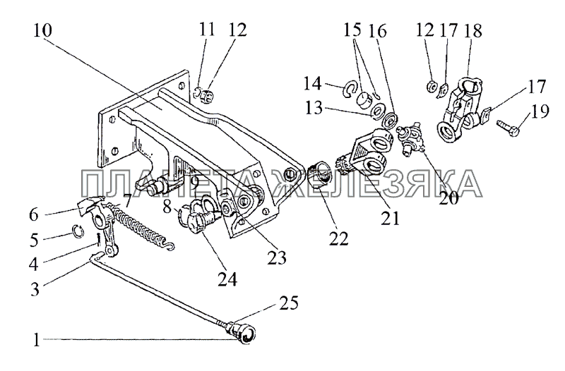 Колонка рулевая МТЗ-1222/1523