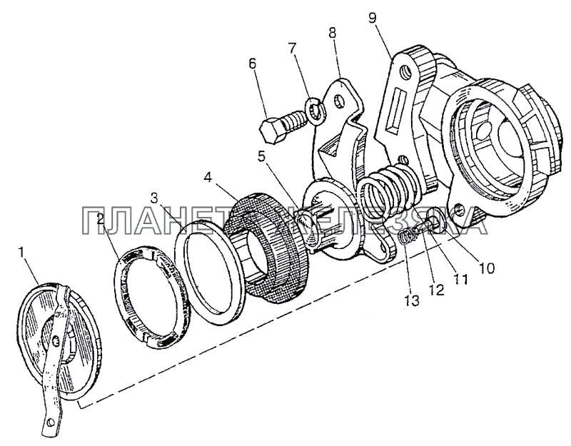 Головка соединительная МТЗ-1222/1523