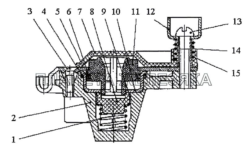 Головка соединительная МТЗ-1222/1523