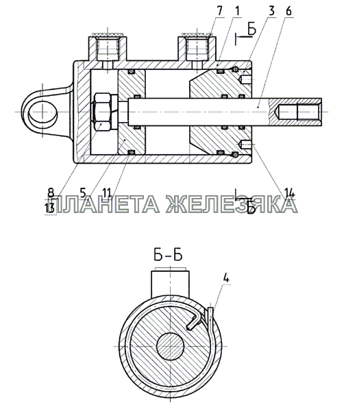 Цилиндр МТЗ-1523.4