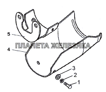Ограждение МТЗ-1523.4 Ограждение МТЗ-1523.4