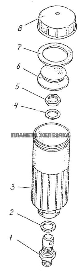 Бачок МТЗ-1523.6