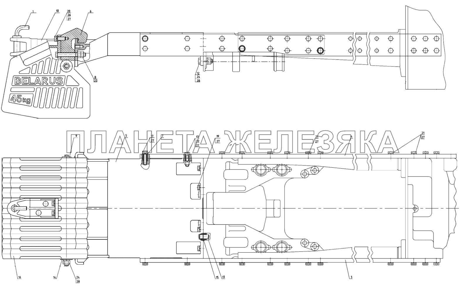 Балласт МТЗ-1523.6