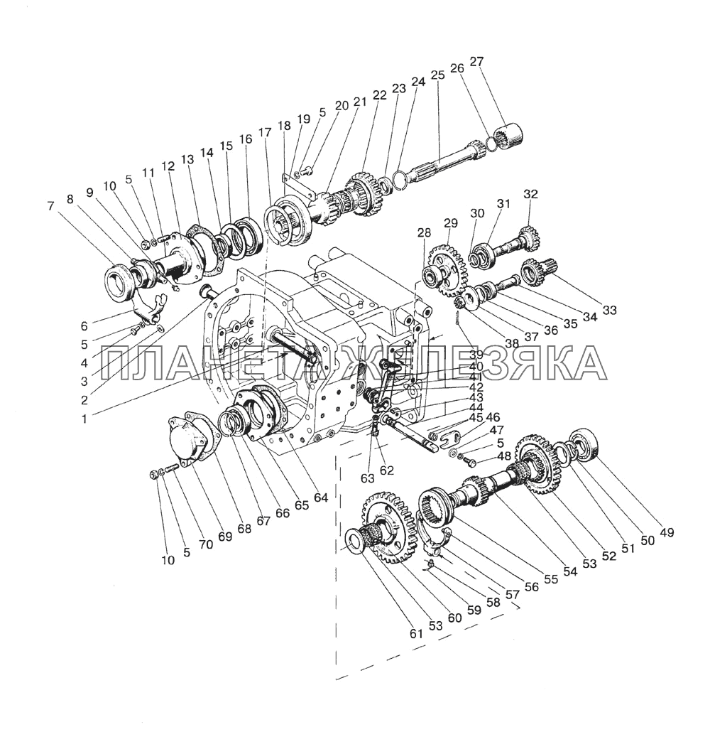 Корпус сцепления МТЗ-1522