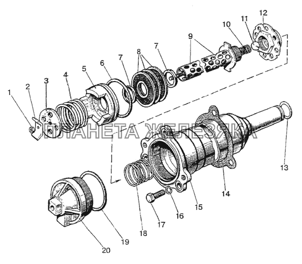 Фильтр МТЗ-2022