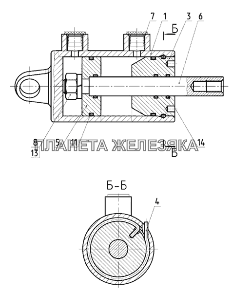 Цилиндр МТЗ-2022