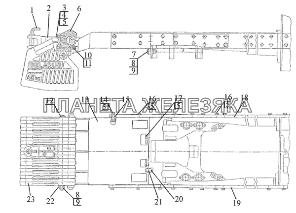 Балласт МТЗ-2022