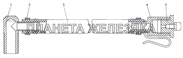 Горловина заправочная МТЗ-2103