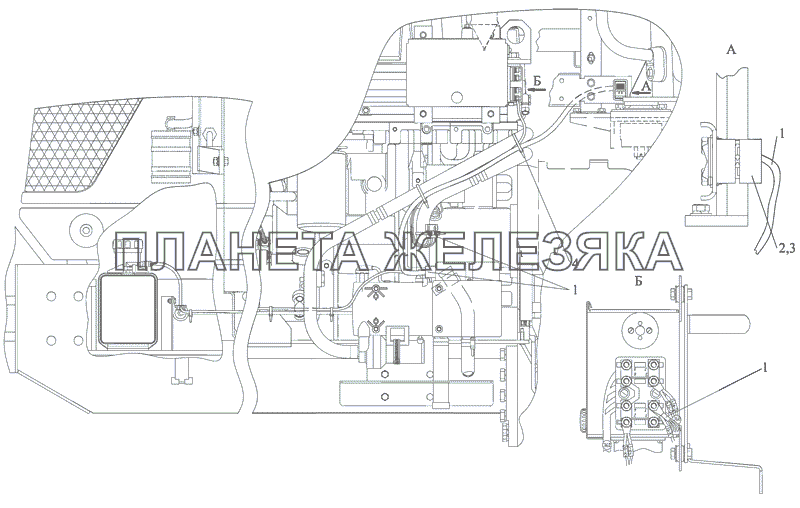 Электрооборудование подогревателя МТЗ-2103