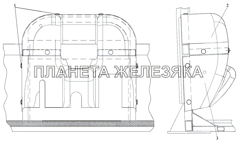 Облицовка МТЗ-2103