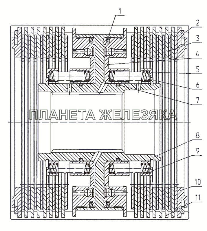 Фрикцион МТЗ-2522