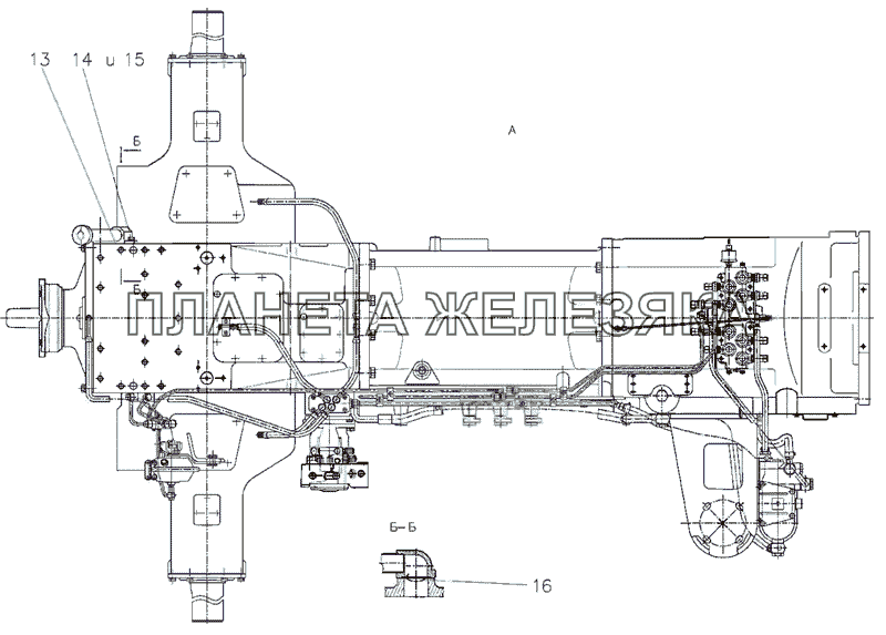 Трансмиссия МТЗ-2522