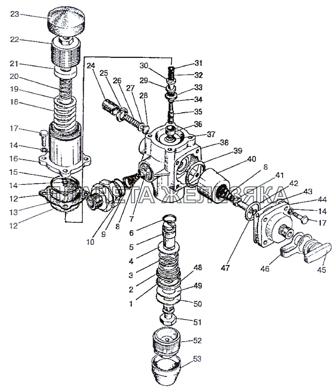 Регулятор давления МТЗ-2522