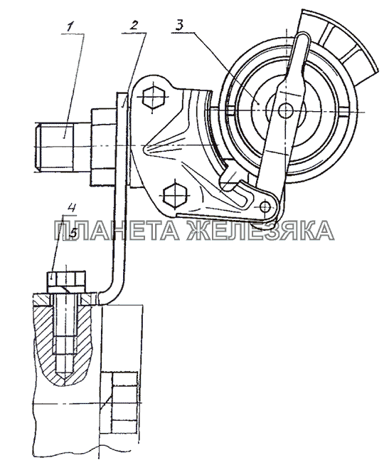 Установка соединительной головки МТЗ-2522