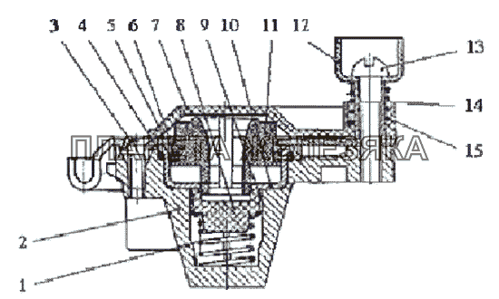 Головка соединительная (двухпроводная) МТЗ-2522