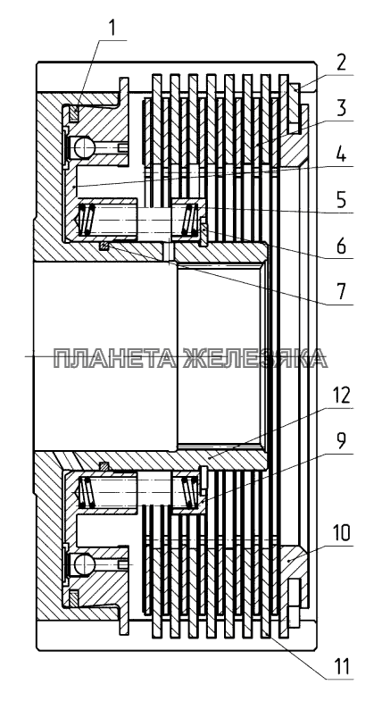 Фрикцион 3022-1701080-А Беларус-3022ДЦ.1 Фрикцион 3022-1701080-А Беларус-3022ДЦ.1