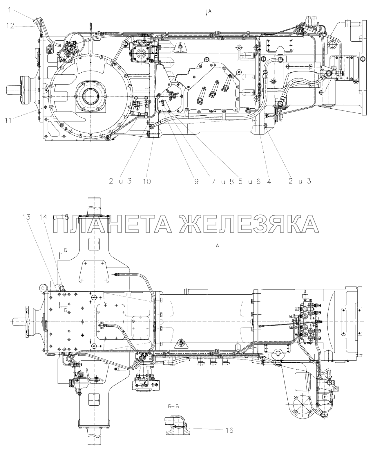 Трансмиссия Беларус-3022ДЦ.1