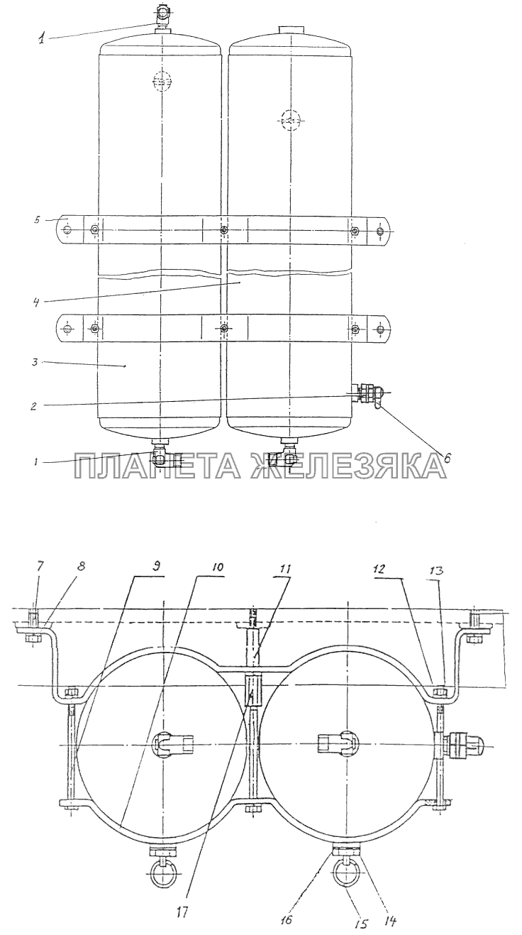 Баллон Беларус-3022ДЦ.1