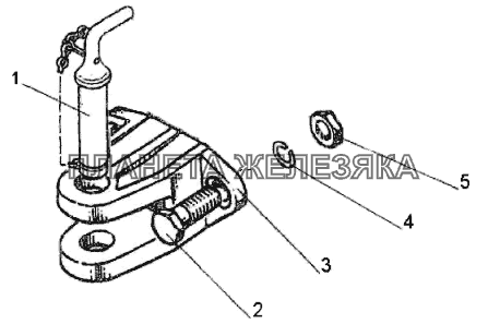 Буксир передний МТЗ-310, 320, 321