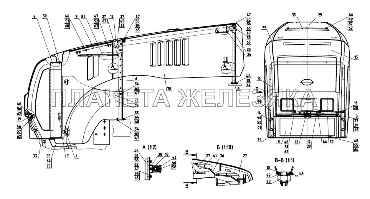 Капот МТЗ-3522