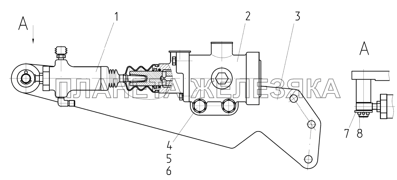 Гидроусилитель МТЗ-3522