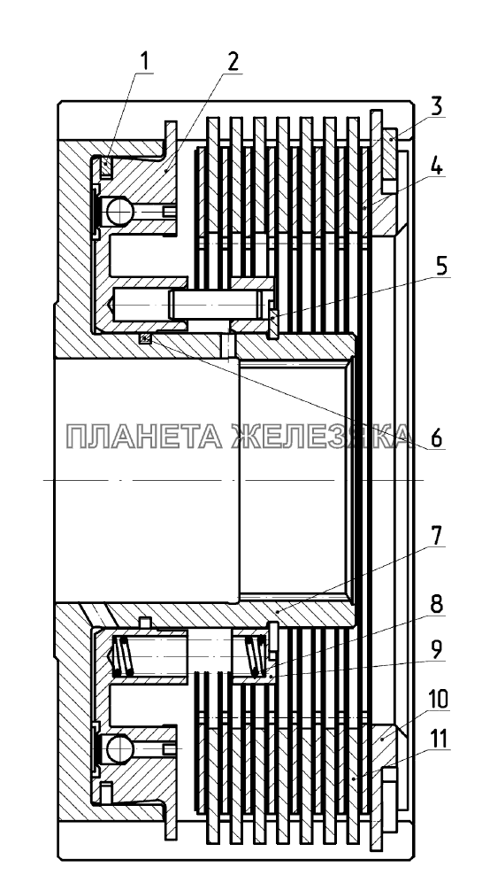 Фрикцион МТЗ-3522