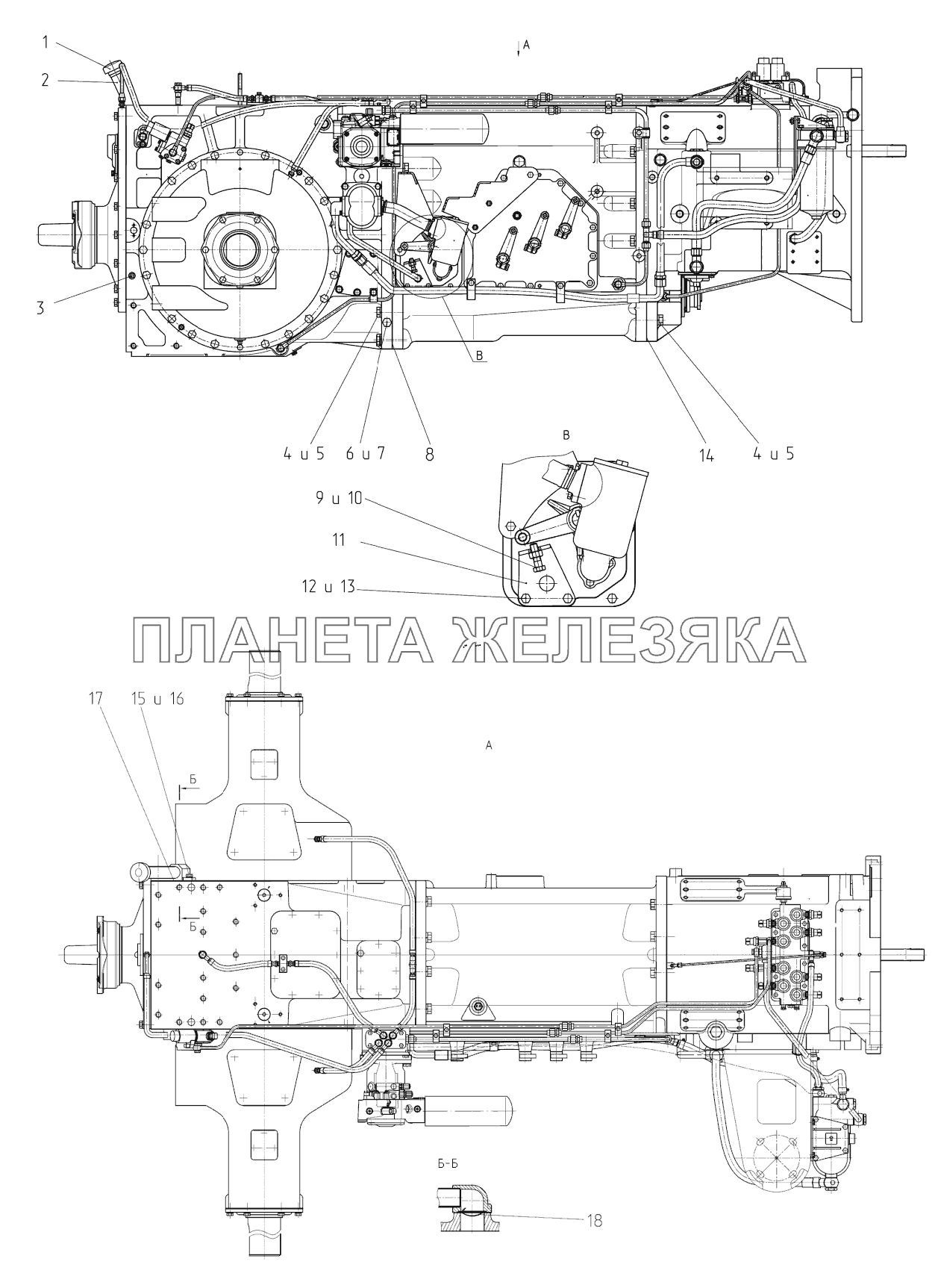 Трансмиссия МТЗ-3522