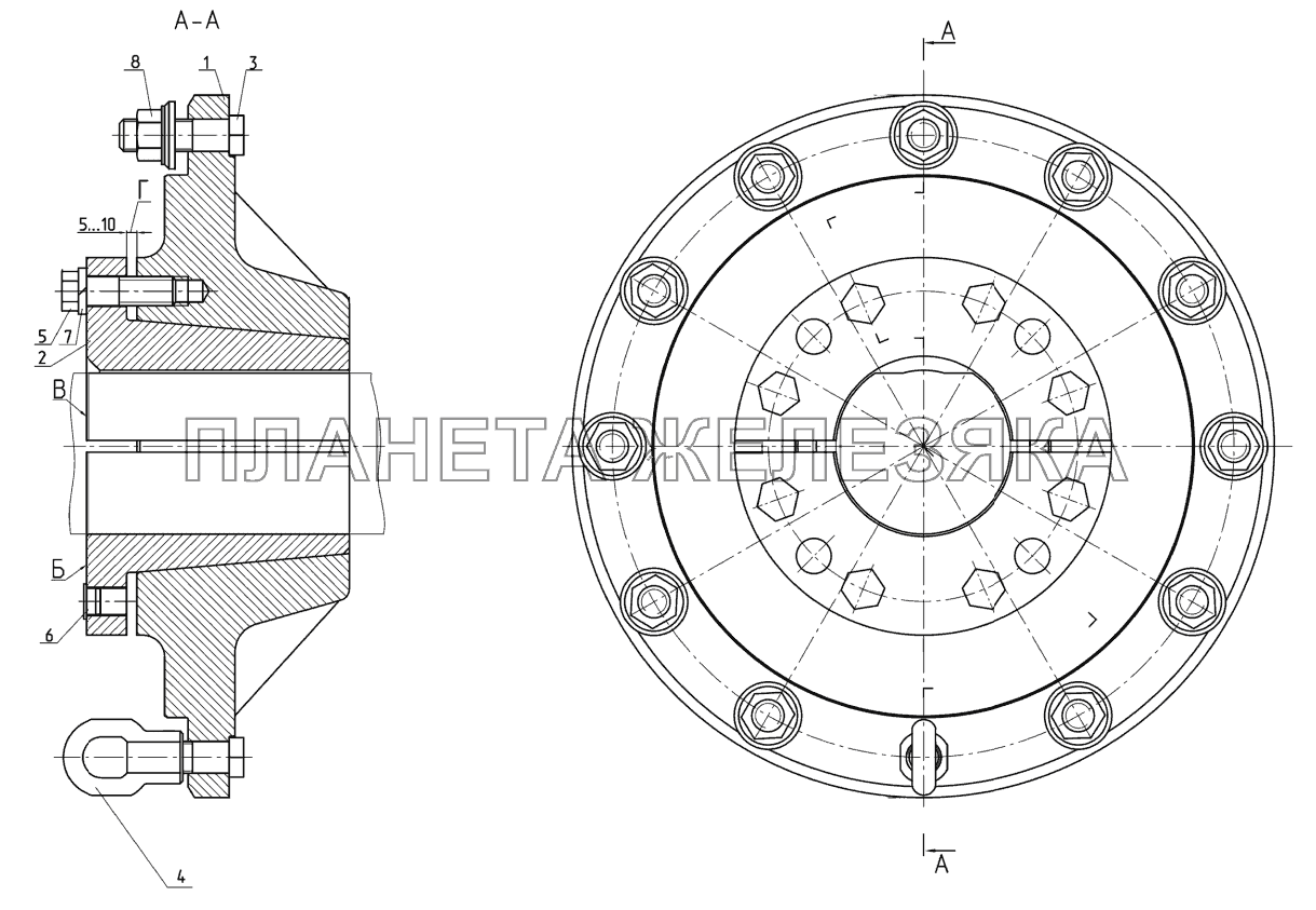 Ступица МТЗ-3522