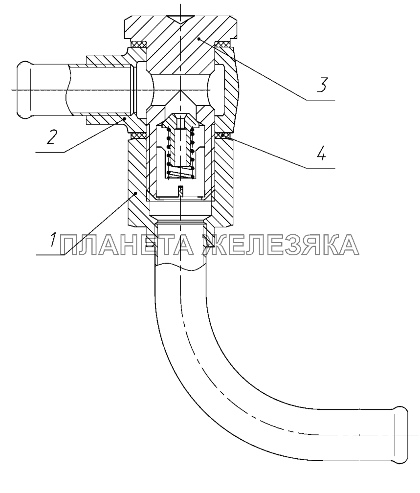 Клапан МТЗ-3522