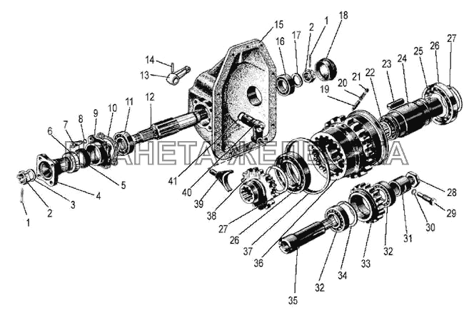 Раздаточная коробка МТЗ-570