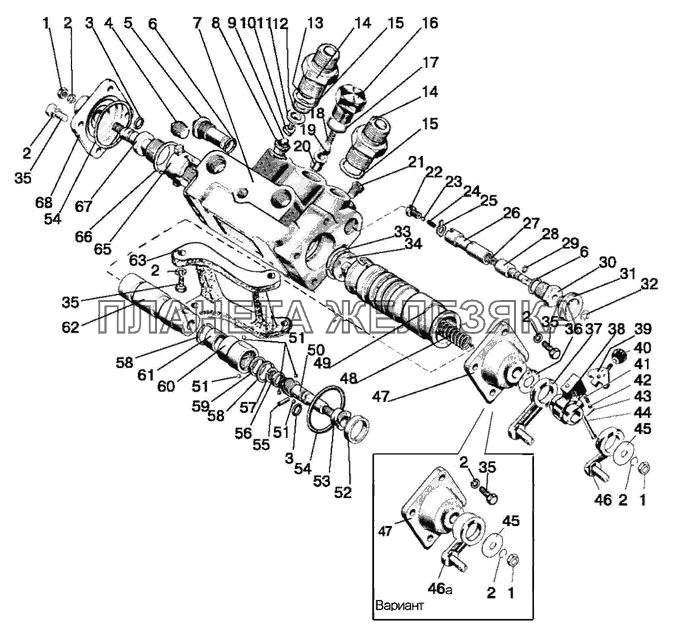 Регулятор МТЗ-570