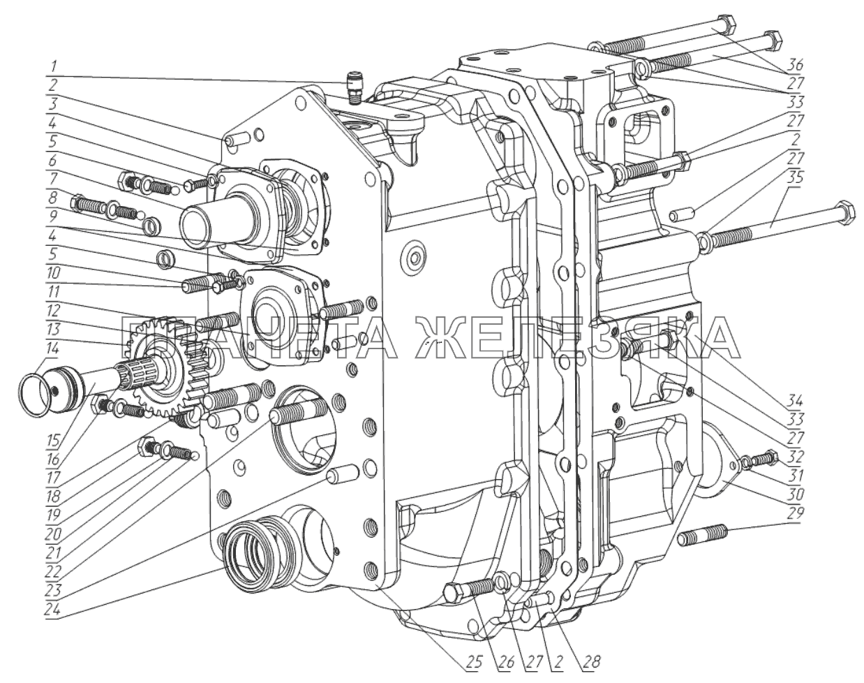 Коробка передач Беларус-622