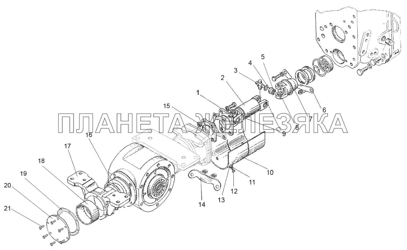 Привод карданный Беларус-622