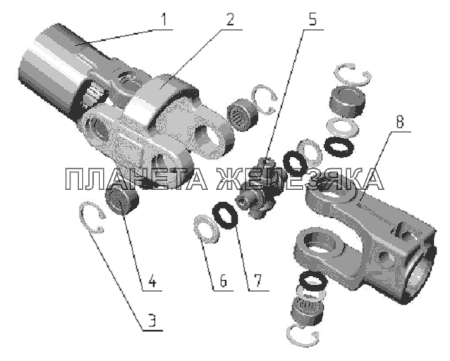 Кардан Беларус-622