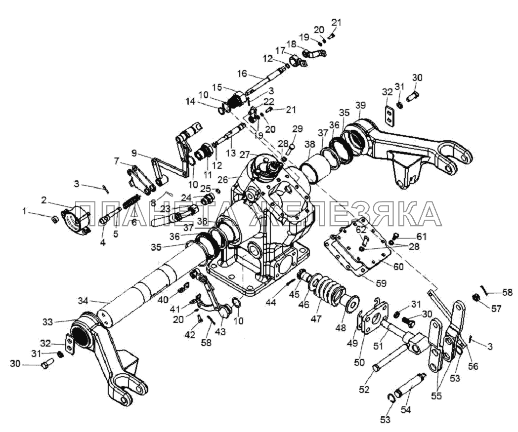 Гидроподъемник Беларус-622