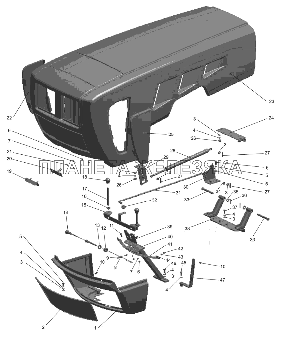 Облицовка Беларус-622