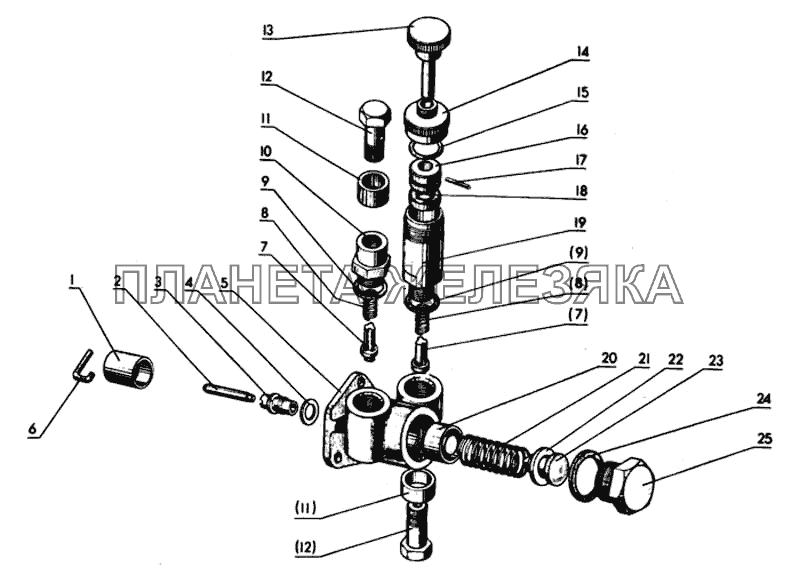 Подкачивающий насос МТЗ-80