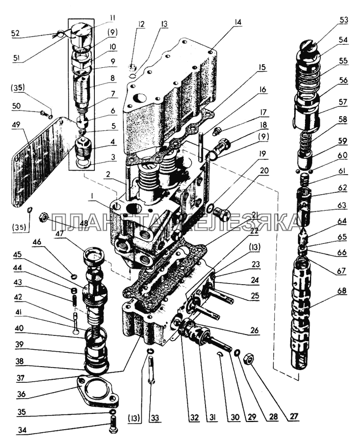 Распределитель МТЗ-80