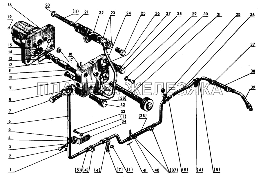 Датчик блокировки МТЗ-80