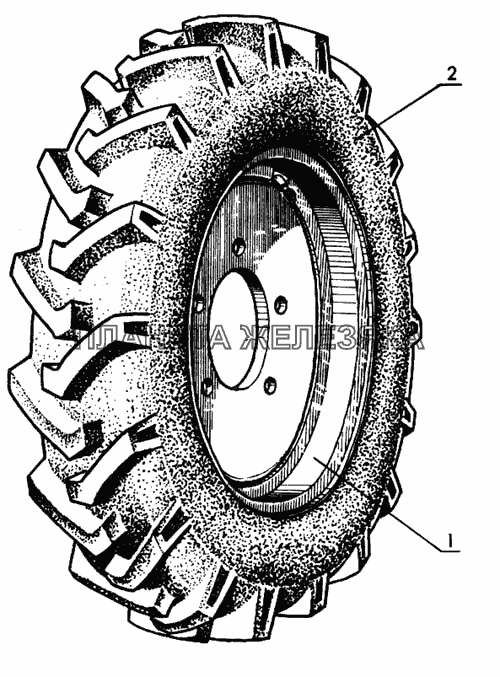Колеса передние ведущие (МТЗ-82Н) МТЗ-80