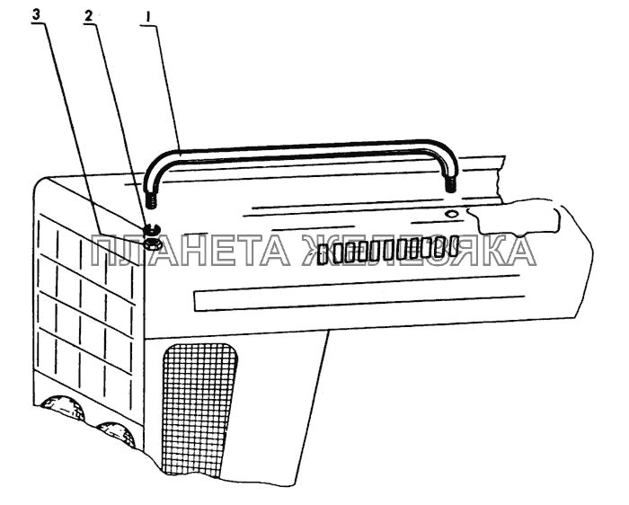 Поручень (МТЗ-82Р) МТЗ-80