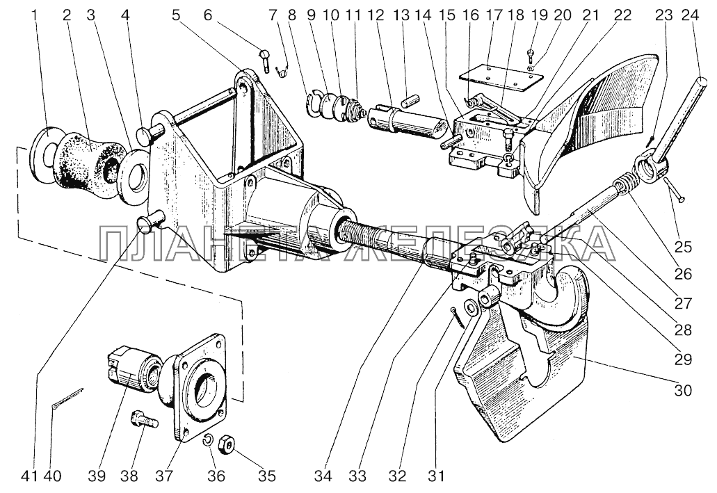 Устройство буксирное Беларус-800/900