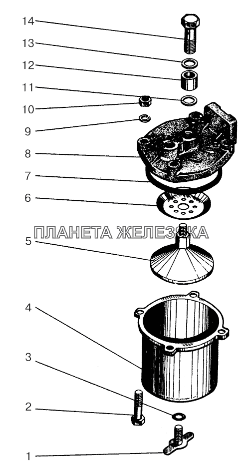 Фильтр топливный грубой очистки Беларус-800/900