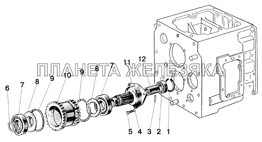 Редуктор Беларус-80Х