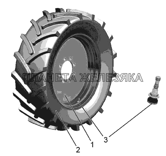 Колеса задние ведущие МТЗ-821/921