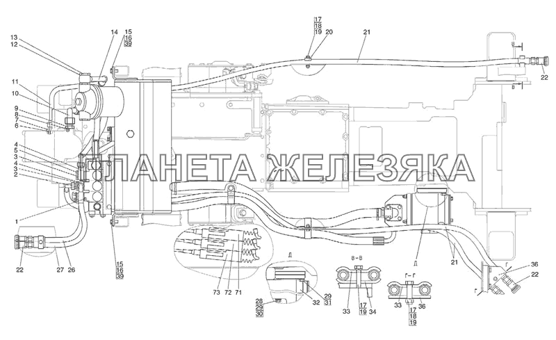 Гидроагрегаты и арматура МТЗ-821/921