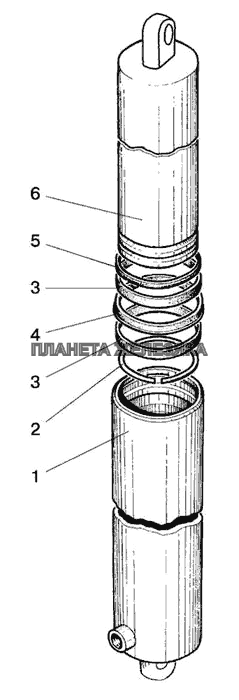 Цилиндр гидроподъемника МТЗ-821/921