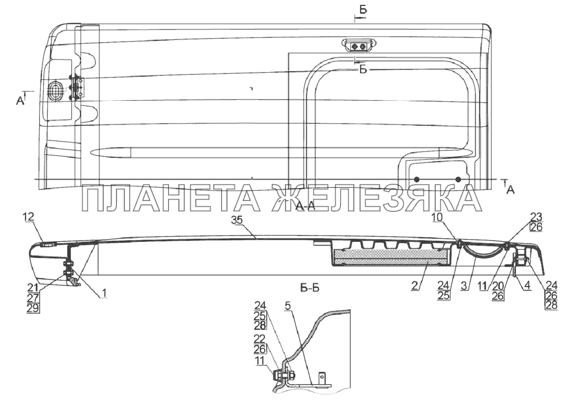 Крыша Беларус-892