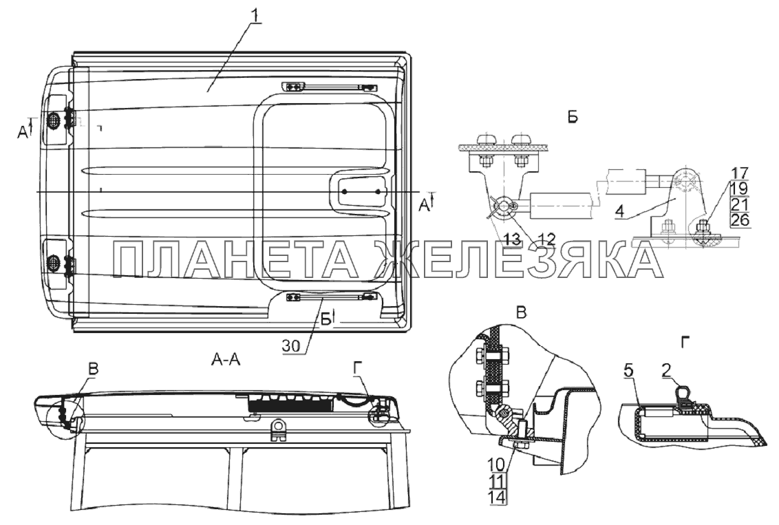 Крыша Беларус-892